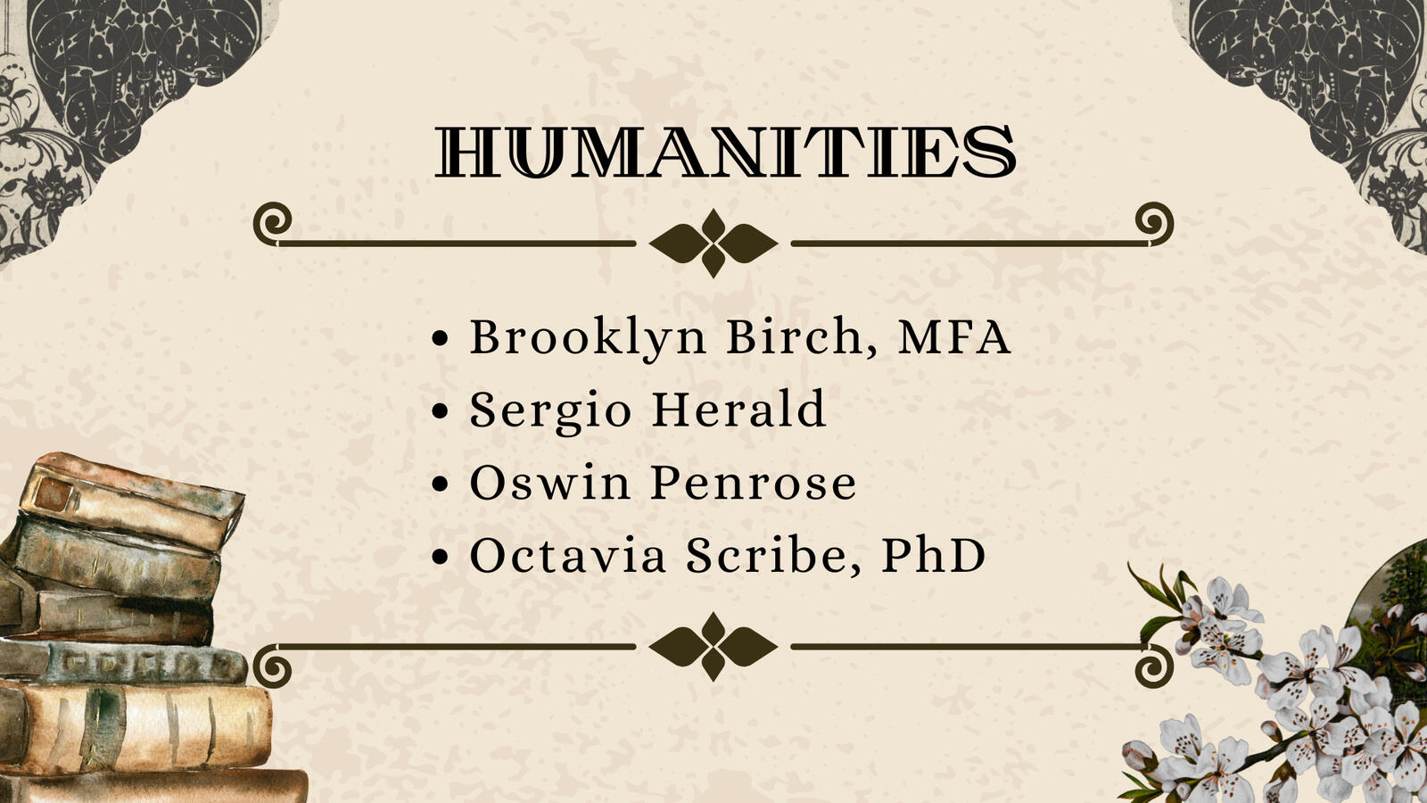 SLIDE 10 - HUMANITIES
